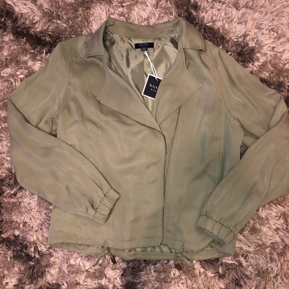 Olive green jacket